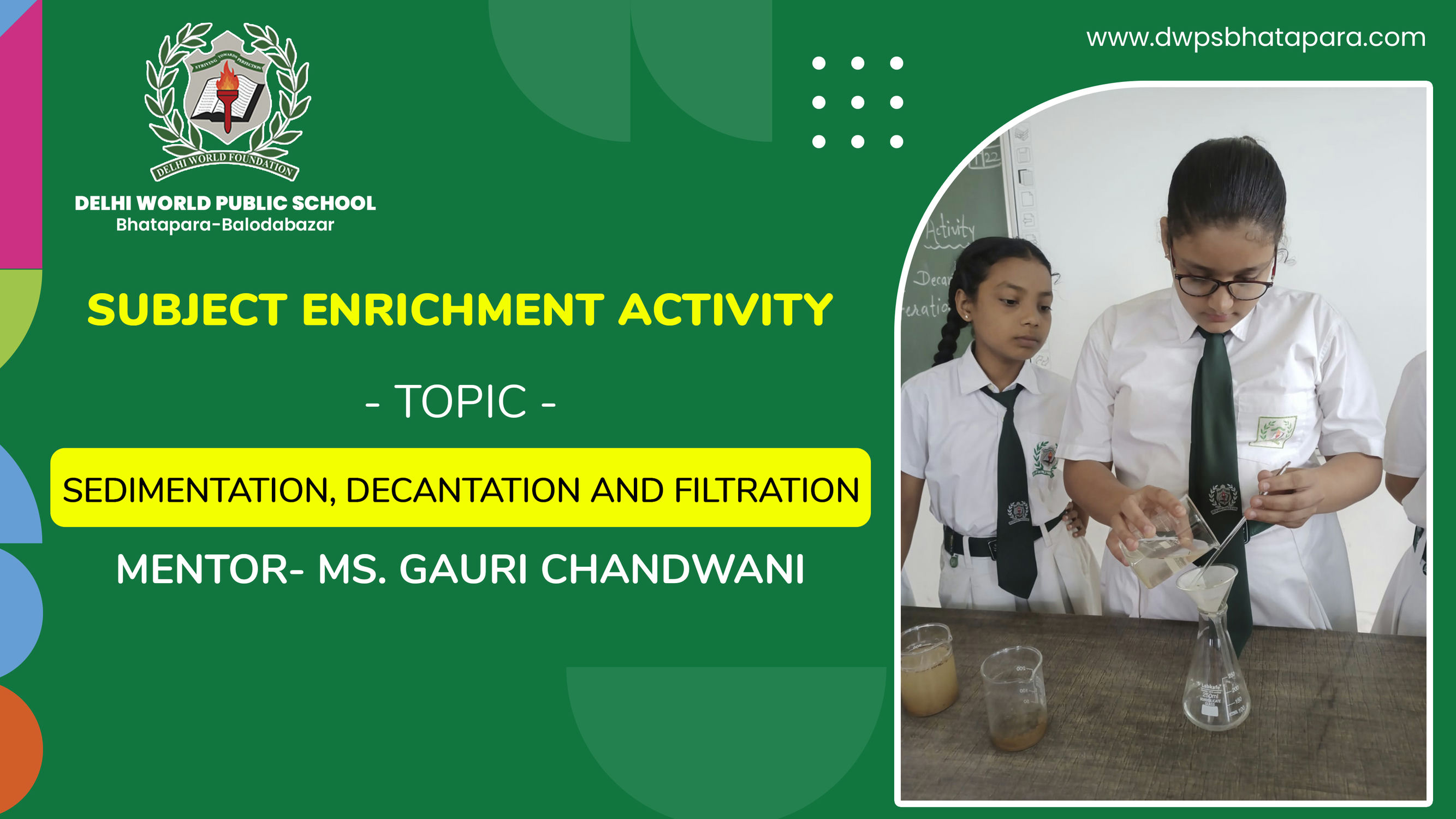 DWPS Bhatapara - Subject Enrichment Activity